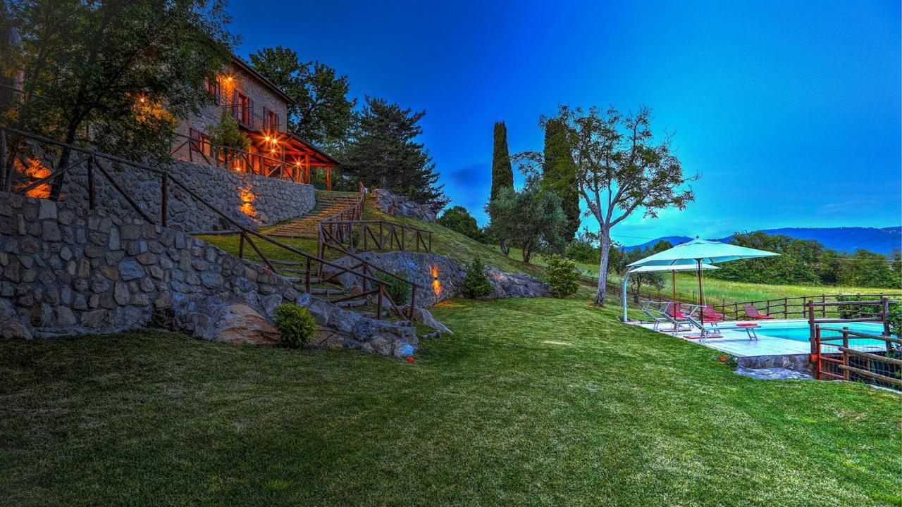 La Casa Di Elsa 6, Emma Villas Santa Fiora Esterno foto