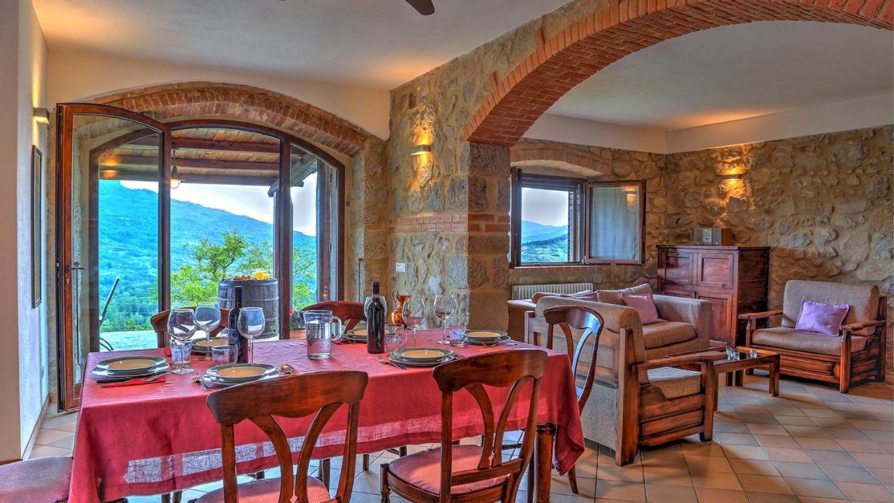 La Casa Di Elsa 6, Emma Villas Santa Fiora Esterno foto