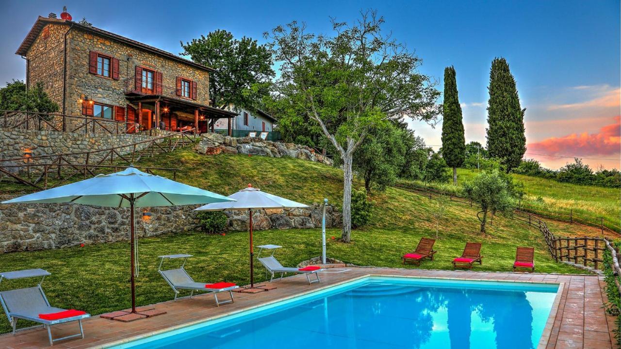 La Casa Di Elsa 6, Emma Villas Santa Fiora Esterno foto