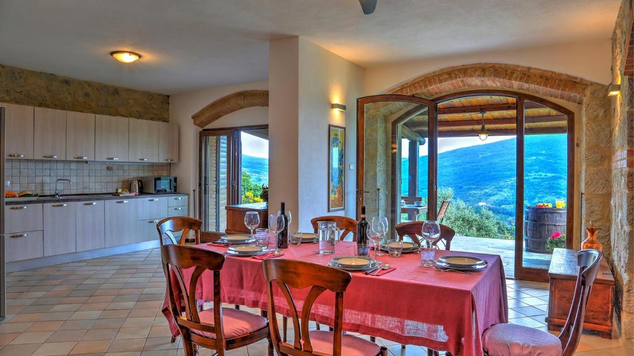 La Casa Di Elsa 6, Emma Villas Santa Fiora Esterno foto