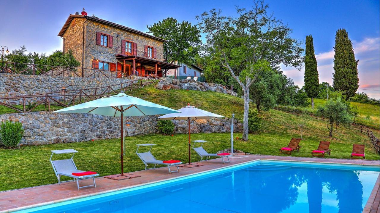 La Casa Di Elsa 6, Emma Villas Santa Fiora Esterno foto